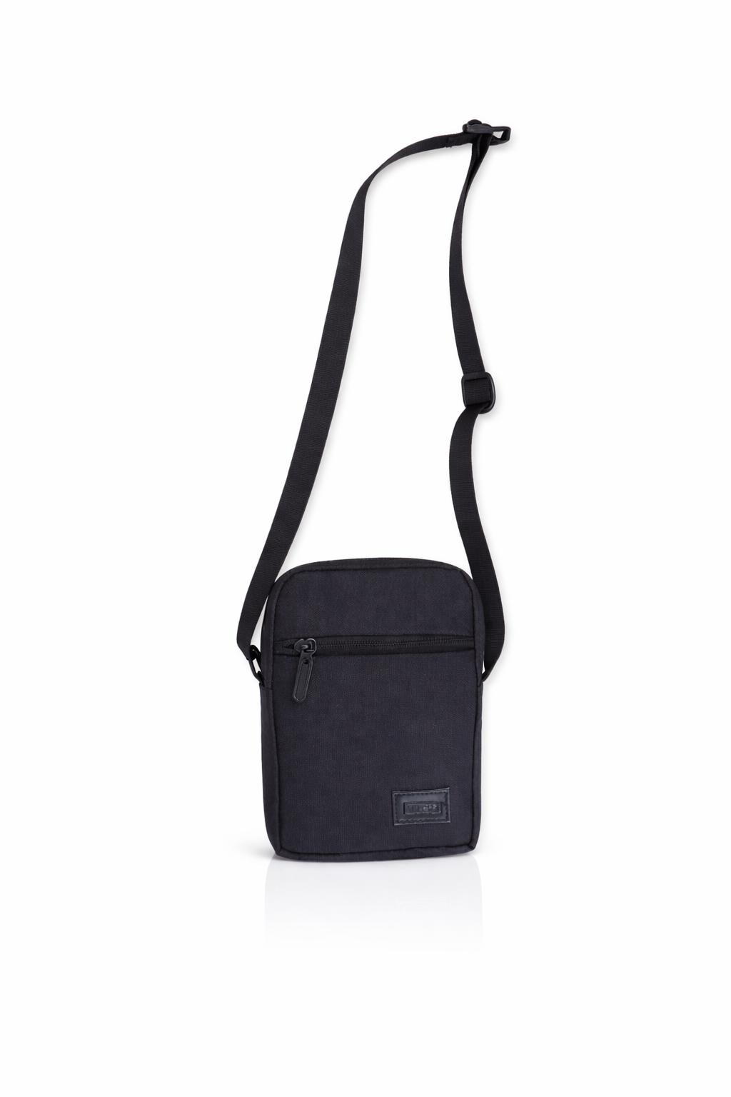Z Mini Sling - Carbon Black Multipurpose Unisex Tote Bag for Daily Carry, Travel, Storage and Everyday Essentials with Durable Design